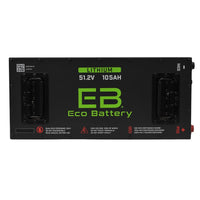 Club Car Carryall Eco Lithium 48v 105Ah Battery Bundle - Skinny