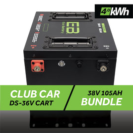38V 105AH BATTERY BUNDLE / CLUB CAR DS