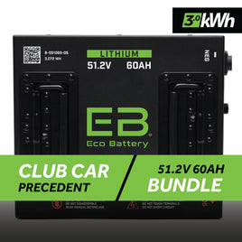 51V 60AH BATTERY BUNDLE / CLUB CAR PRECEDENT/ONWARD/TEMPO