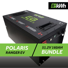 51V 160AH BATTERY BUNDLE / POLARIS RANGER EV