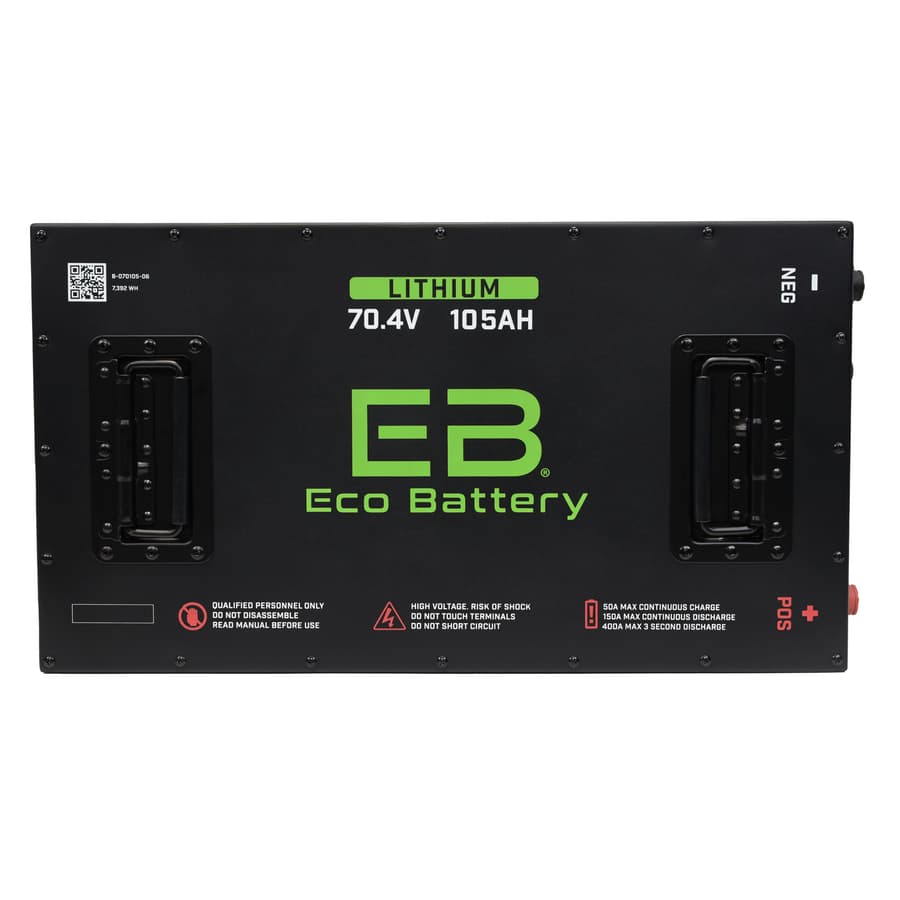 EZGO TXT 72V 105Ah Eco Lithium Battery Bundle| Canyon Lake Mobile