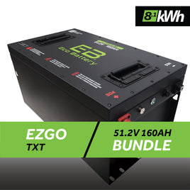51V 160AH BATTERY BUNDLE / EZGO TXT