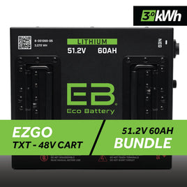 51V 60AH BATTERY BUNDLE / EZGO TXT
