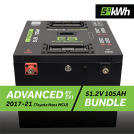 51V 105AH THRU-HOLE BATTERY BUNDLE / ADVANCED EV EV1 / 2017-21 (TOYOTA NEOS MCU)