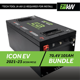 70V 105AH BATTERY BUNDLE / ICON EV / 2021-23 (ICON MCU)