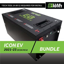 51V 160AH BATTERY BUNDLE / ICON EV / 2021-23 (ICON MCU)