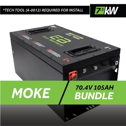 70V 105AH BATTERY BUNDLE / MOKE