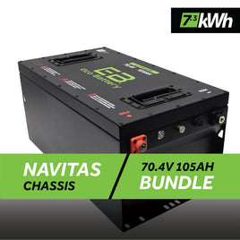 70V 105AH BATTERY BUNDLE / NAVITAS CHASSIS