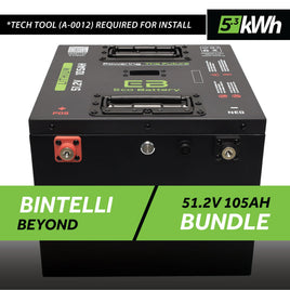 51V 105AH THRU-HOLE BATTERY BUNDLE / BINTELLI BEYOND