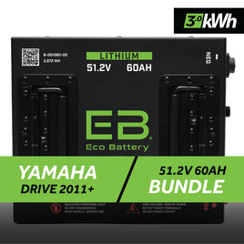 51V 60AH BATTERY BUNDLE / YAMAHA DRIVE 1 & 2 / 2011+