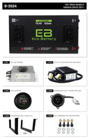 Yamaha G29/Drive 2011-Up & Drive2 Eco Lithium 72v 105Ah Battery Bundle