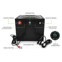 Yamaha G1-G16 (36V) Eco Lithium 38V 105Ah GEN3 Battery Bundle - Cube