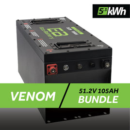 51V 105AH SKINNY BATTERY BUNDLE / VENOM