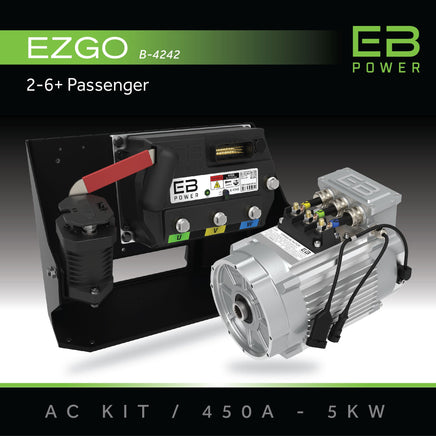 EB POWER AC KIT / 450A + 5KW / EZGO / 2-6 PASSENGER
