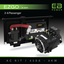 EB POWER AC KIT / 450A + 4KW / EZGO / 2-6 PASSENGER