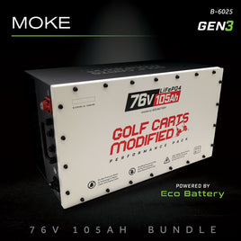 76V 105AH BATTERY BUNDLE / MOKE