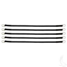 BAT-1002A - Battery Cable SET, Includes (5) 14" 4 gauge, Club Car DS 48V 95+