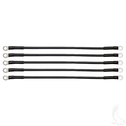 BAT-1002 - Battery Cable SET, Includes (5) 14" 6 gauge, Club Car DS 48V 95+