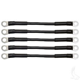 BAT-1009-5 - Battery Cable, PACK OF 5, 7" 6 Gauge Black