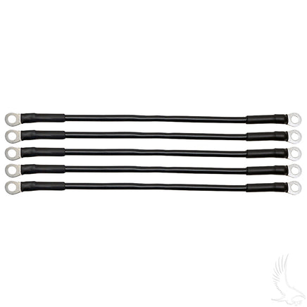 BAT-1011-5 - Battery Cable, PACK OF 5, 12" 6 Gauge Black