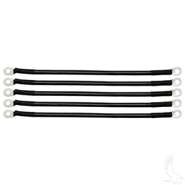 BAT-1011A-5 - Battery Cable, BAG OF 5, 12" 4 Gauge black