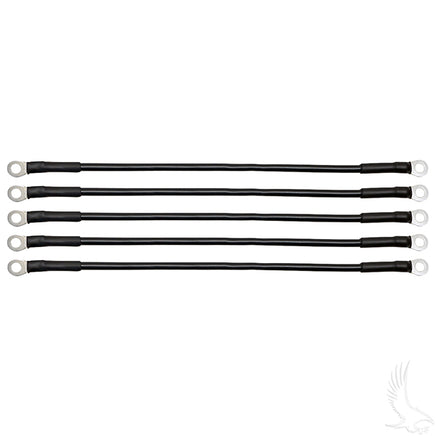BAT-1012-5 - Battery Cable, PACK OF 5, 14" 6 Gauge Black