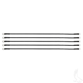 BAT-1017-5 - Battery Cable, PACK OF 5, 26" 6 Gauge Black