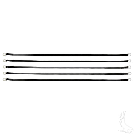 BAT-1017A-5 - Battery Cable, PACK OF 5, 26" 4 Gauge Black