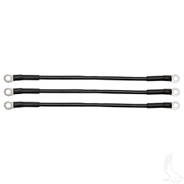 BAT-1022 - Battery Cable SET, Includes (3) 12" 6 gauge, E-Z-Go RXV 08+