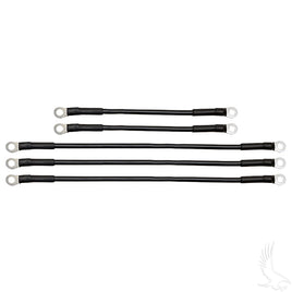 BAT-1024 - Battery Cable SET, Includes (2) 9" (3)14" 6 gauge, Yamaha G19