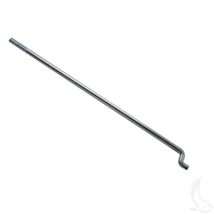 BAT-2002A - Battery Hold Down Rod, Z-hook 12.25", Club Car DS Electric w/ 12V Batteries
