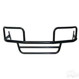 BG-110 - RHOX Brush Guard, Front Black Powder Coat Steel, E-Z-Go ST350 96+