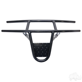 BG-126 - RHOX Brush Guard, Front, Black Powder Coat Steel, E-Z-Go RXV 16+