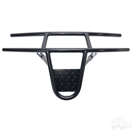 BG-126 - RHOX Brush Guard, Front, Black Powder Coat Steel, E-Z-Go RXV 16+