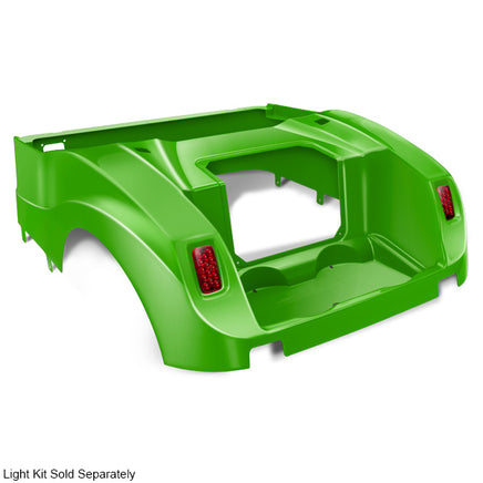BOD-DT0013-LM-R - DoubleTake Rear Body, E-Z-Go RXV 08+, Lime