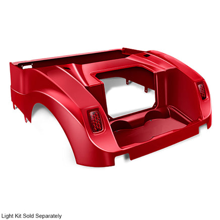 BOD-DT0013-RB-R - DoubleTake Rear Body, E-Z-Go RXV 08+, Ruby