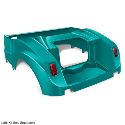 BOD-DT0013-TL-R - DoubleTake Rear Body, E-Z-Go RXV 08+, Teal