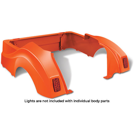 BOD-DT0032-OR-R - DoubleTake Rear Body, Yamaha Drive2, Orange