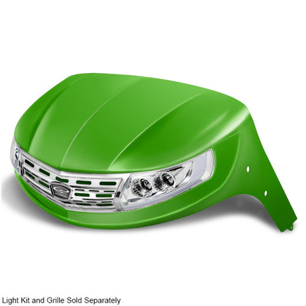 BOD-DT0112-LM-F - DoubleTake Phoenix Front Cowl, E-Z-Go TXT 96+, Lime