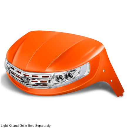 BOD-DT0112-OR-F - DoubleTake Phoenix Front Cowl, E-Z-Go TXT 96+, Orange