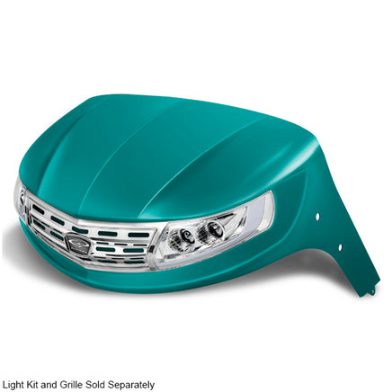 BOD-DT0112-TL-F - DoubleTake Phoenix Front Cowl, E-Z-Go TXT 96+, Teal
