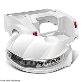 BOD-DT0113-PL - DoubleTake Phoenix Body Kit with Street Legal Light Kit, E-Z-Go RXV 08+, Pearl