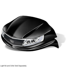 BOD-DT0123-BK-F - DoubleTake Phoenix Front Cowl, Club Car Precedent 04+, Black