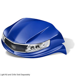 BOD-DT0123-BL-F - DoubleTake Phoenix Front Cowl, Club Car Precedent 04+, Blue