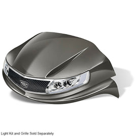 BOD-DT0123-GP-F - DoubleTake Phoenix Front Cowl, Club Car Precedent 04+, Graphite