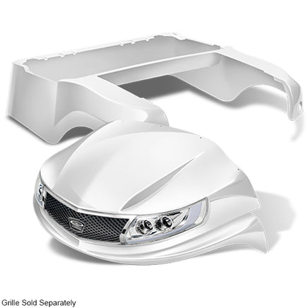 BOD-DT0123-PL - DoubleTake Phoenix Body Kit with Street Legal Light Kit, Club Car Precedent 04+, Pearl