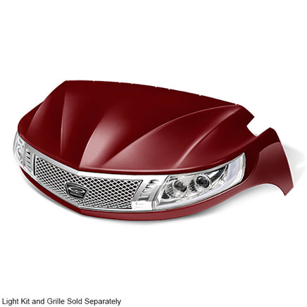 BOD-DT0132-BY-F - DoubleTake Phoenix Front Cowl, Yamaha Drive2, Burgundy