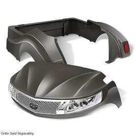 BOD-DT0132-GP - DoubleTake Phoenix Body Kit with Street Legal LED Light Kit, Yamaha Drive2, Graphite