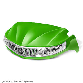 BOD-DT0132-LM-F - DoubleTake Phoenix Front Cowl, Yamaha Drive2, Lime