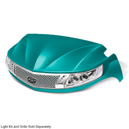 BOD-DT0132-TL-F - DoubleTake Phoenix Front Cowl, Yamaha Drive2, Teal